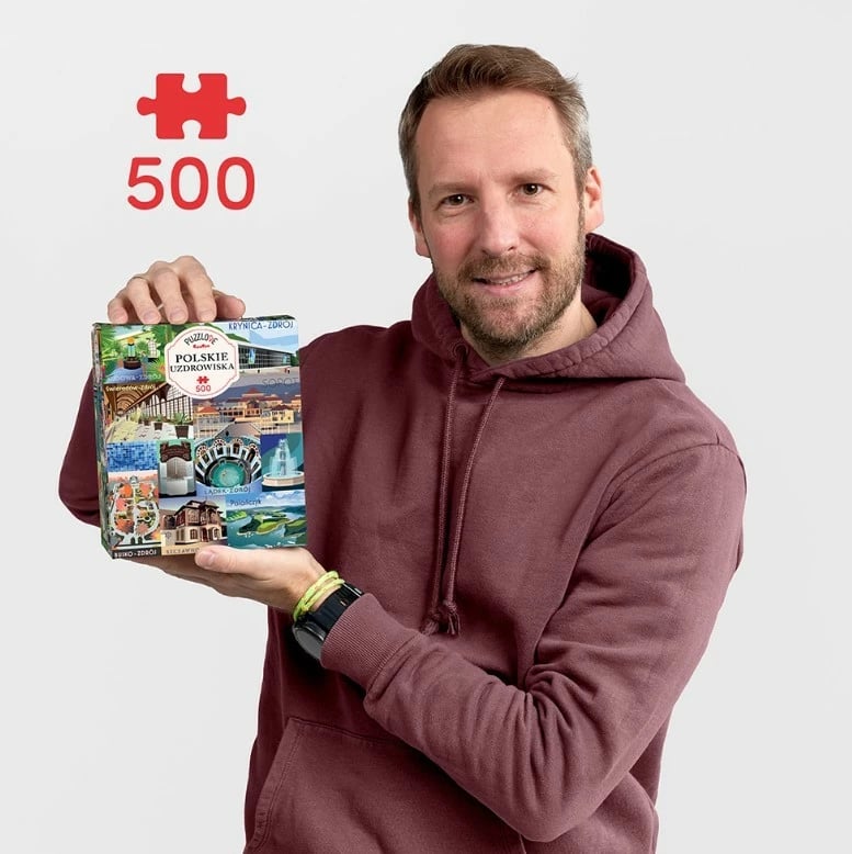 Puzzle CzuCzu Puzzlove Polish Health Resorts 500 pjesë