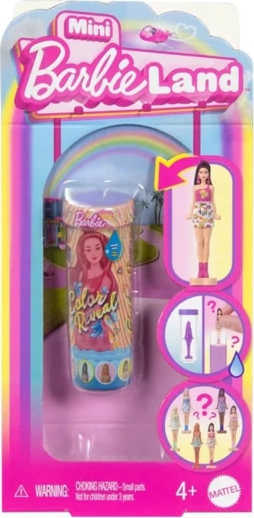 Kukull Mini Barbie Color Reveal Mattel JCR08, 3.5 cm, për vajza