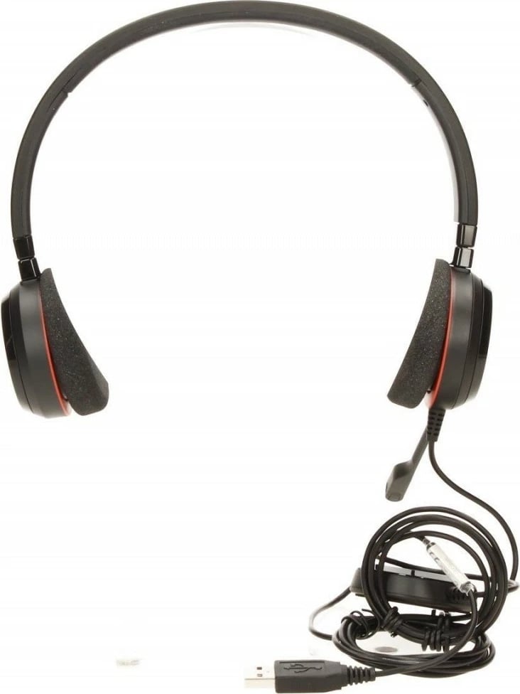 Kufje Jabra Evolve 20 Duo me mikrofon, USB, e zezë Kufje Jabra Evolve 20 Duo me mikrofon, USB, e zezë