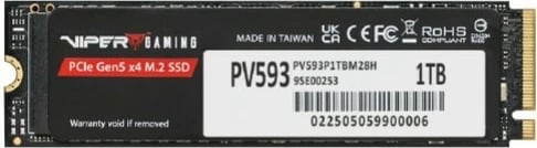 SSD Patriot VIPER PV593, 1TB, M.2 2280, PCIe Gen5 x4