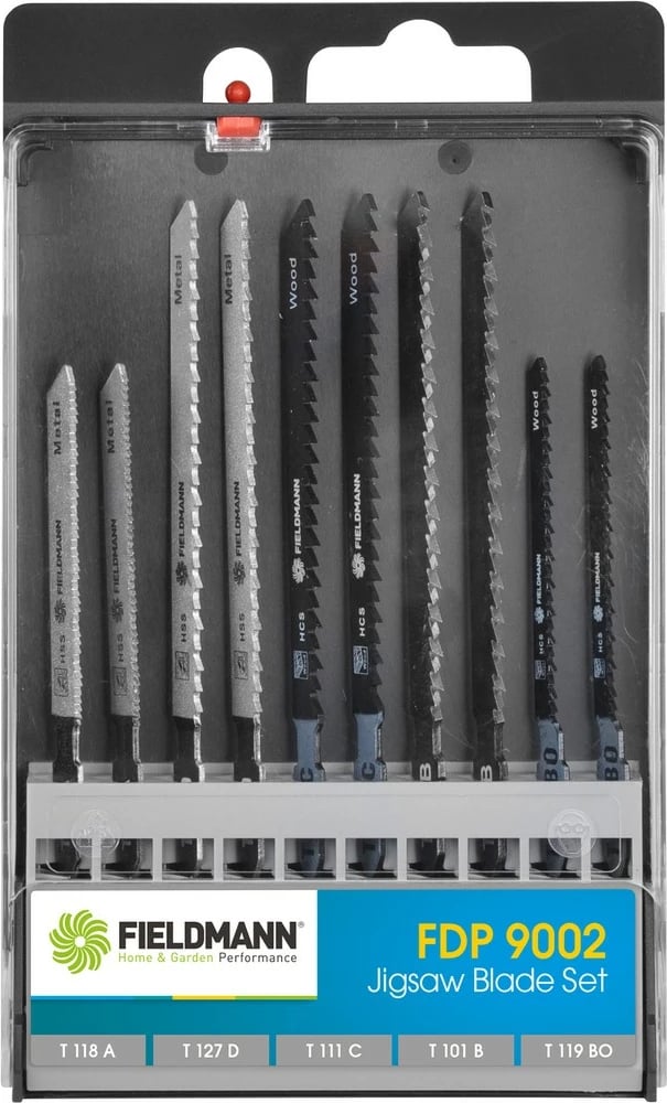 Set I teheve te sharres elektrike Fieldmann FDP 9002, 10 copë >