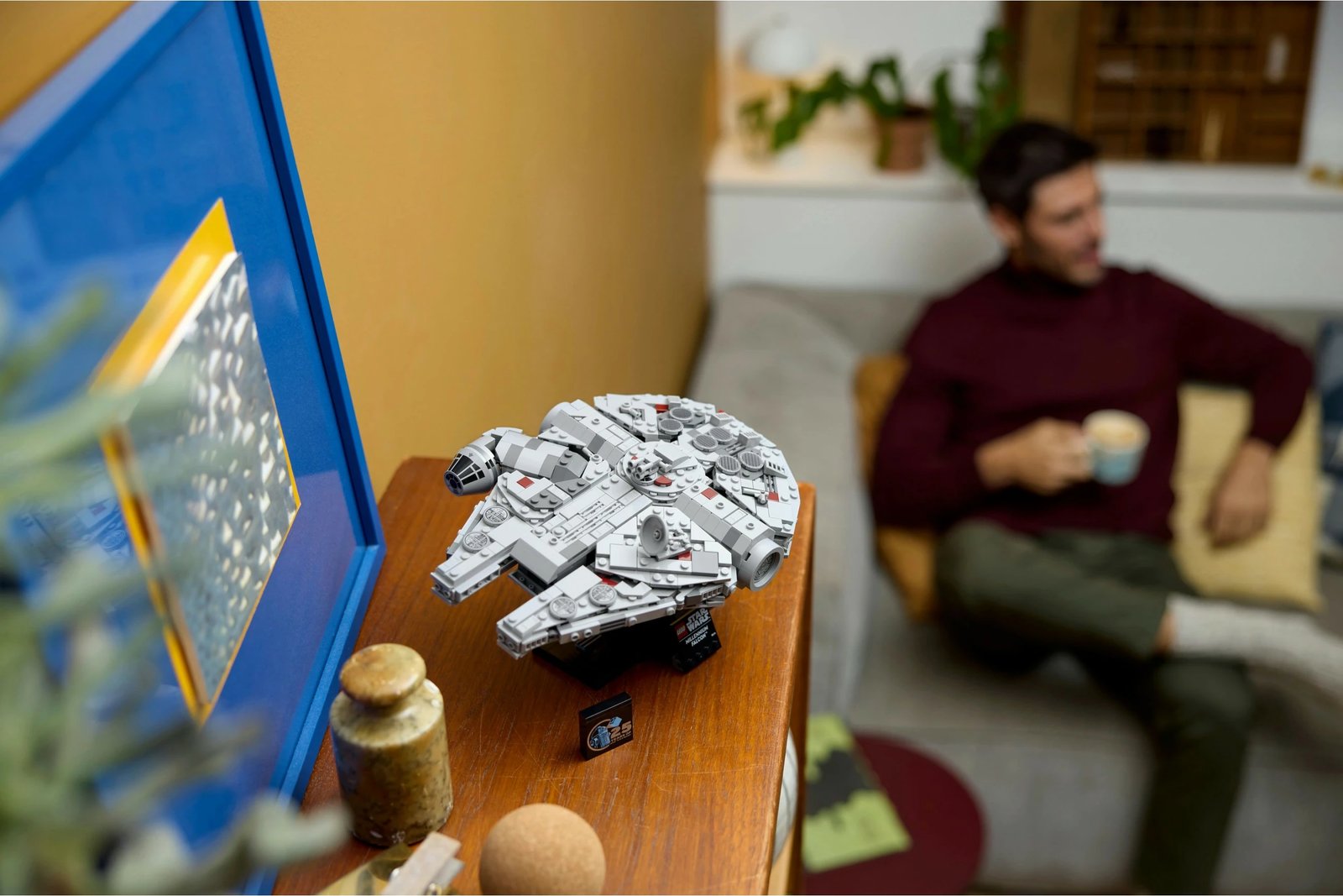 Set ndërtimi LEGO Millennium Falcon, 18 vjet, Plastik, 921 pjesë, shumëngjyrësh Set ndërtimi LEGO Millennium Falcon, 18 vjet, Plastik, 921 pjesë, shumëngjyrësh