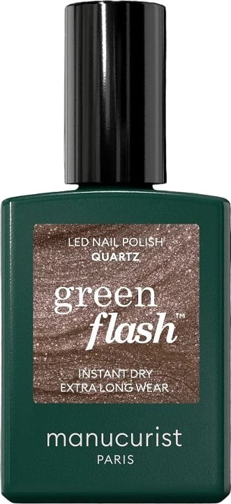 Llak për thonj Manucurist Green Flash për femra Quartz 15ml
