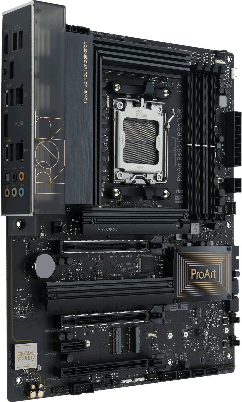 Pllakë amë ASUS ProArt B650-Creator, AMD, Socket AM5, DDR5-SDRAM, 128 GB