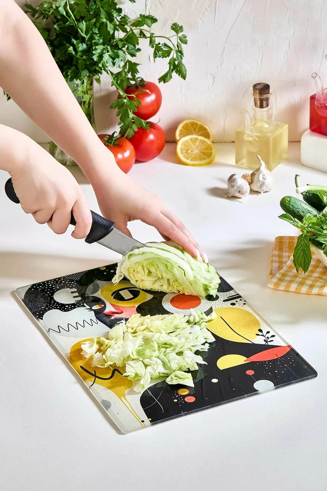 Dërrasë prerëse Hermia Concept, Future, shumëngjyrëshe, 25x35cm Dërrasë prerëse Hermia Concept, Future, shumëngjyrëshe, 25x35cm