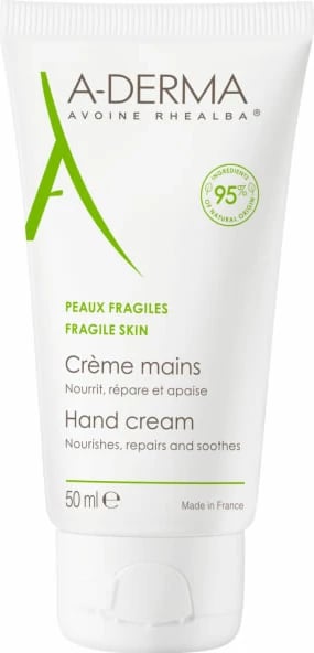 Krem për duar dhe thonj A-Derma Moisturizing Hand And Nail Cream 2x50ml