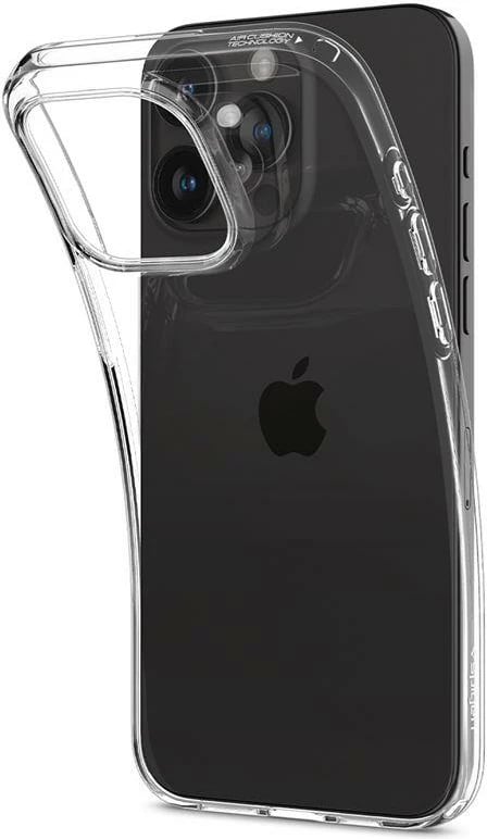 Mbështjellës Spigen Crystal Flex për iPhone 15 Pro Max, Transparent
