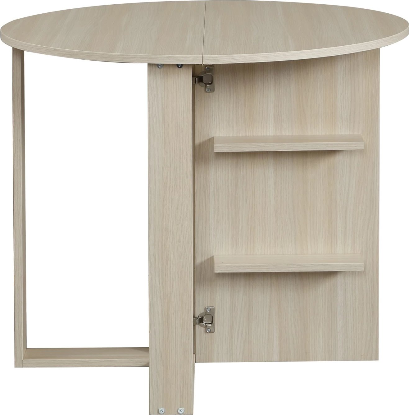 Tavolinë palosëse Hanah Home, mesatare, ngjyrë lisi