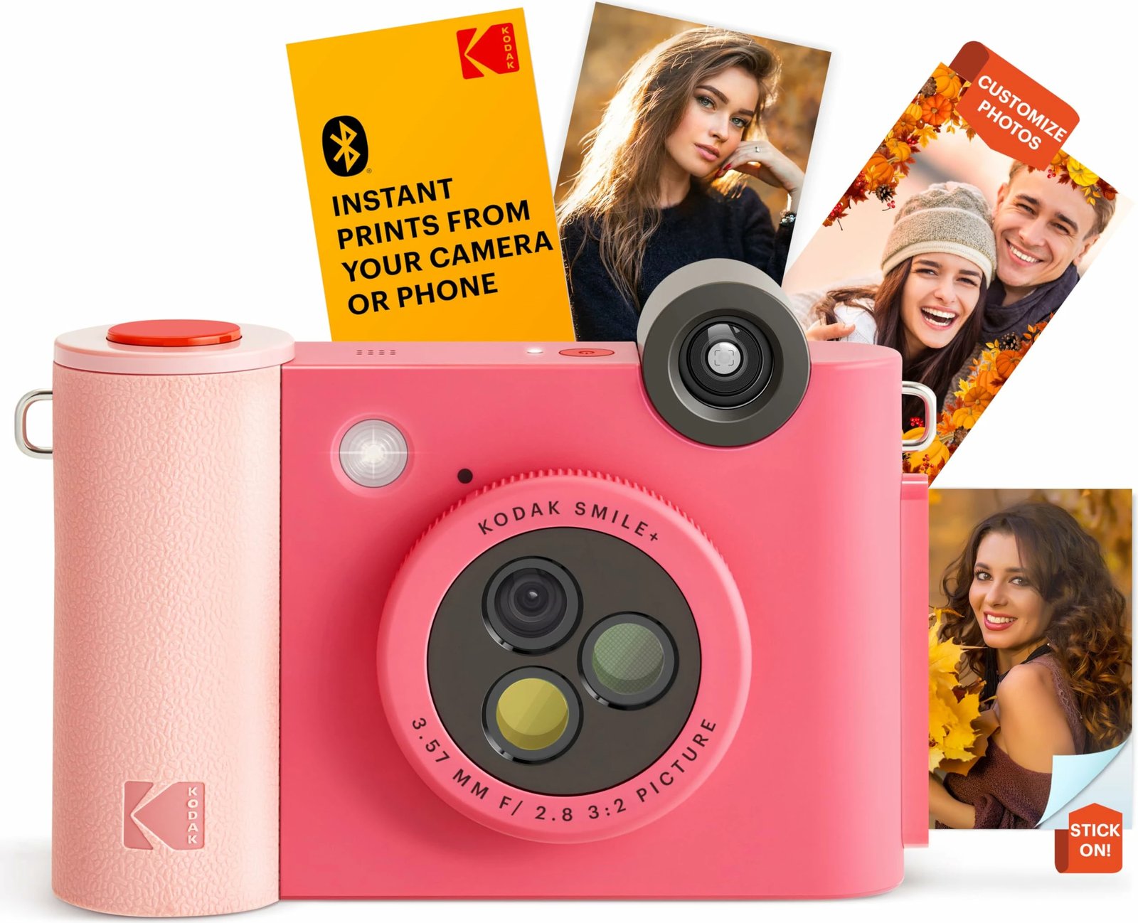 Kamera instant Kodak Smile RODSMPCAMFS, Fuchsia