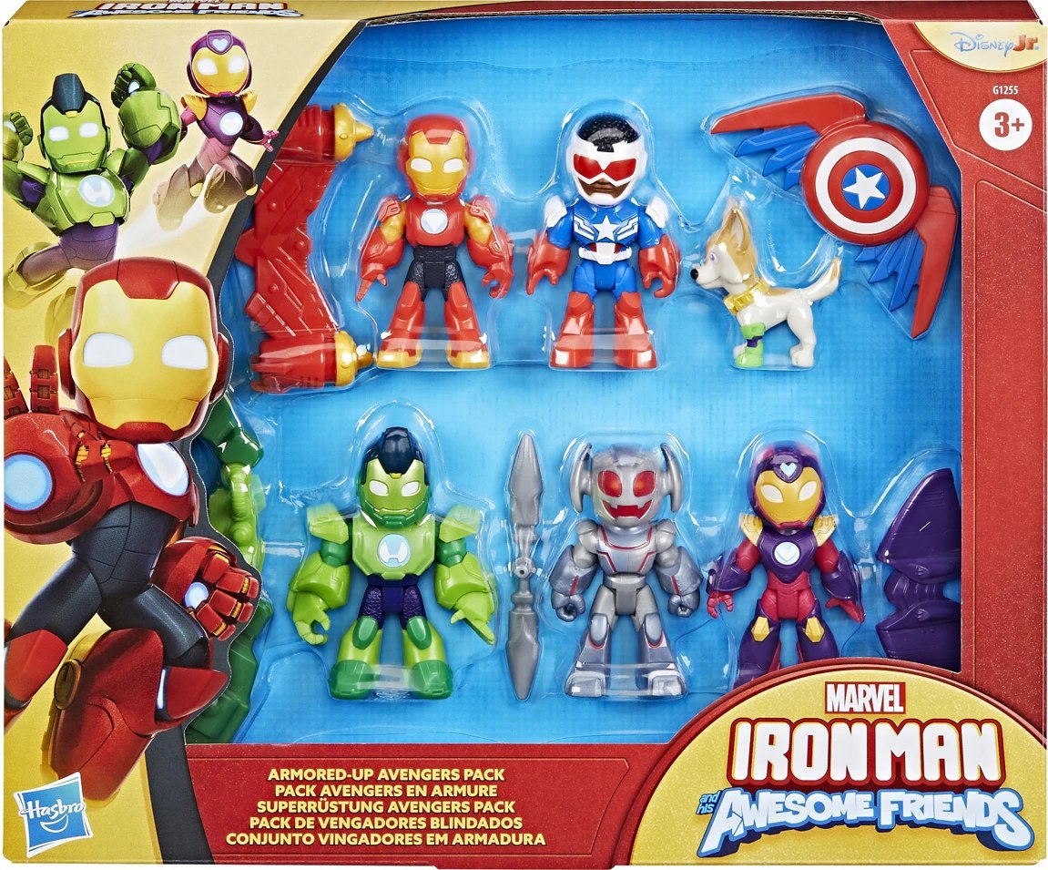 Iron Man and His Awesome Friends Armored-Up Avengers Figure