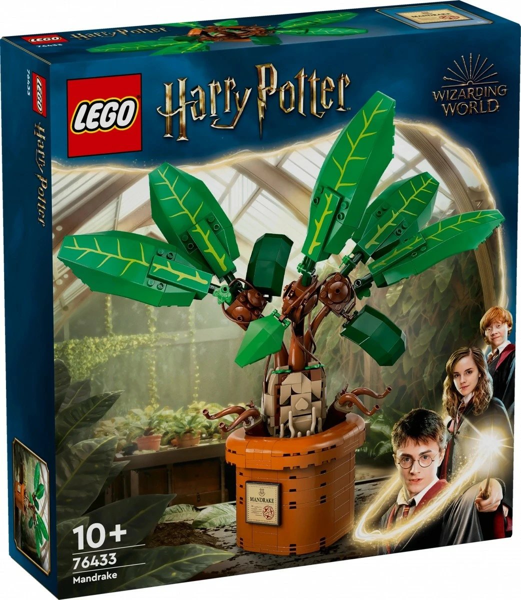 Set LEGO Harry Potter Mandrake 76433, 579 pjesë, plastikë