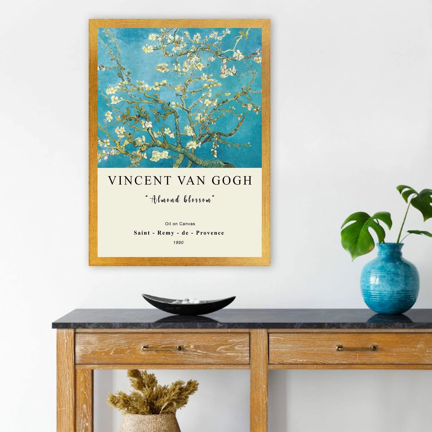 Pikturë dekorative me kornizë Wallity, AC3868942-5575