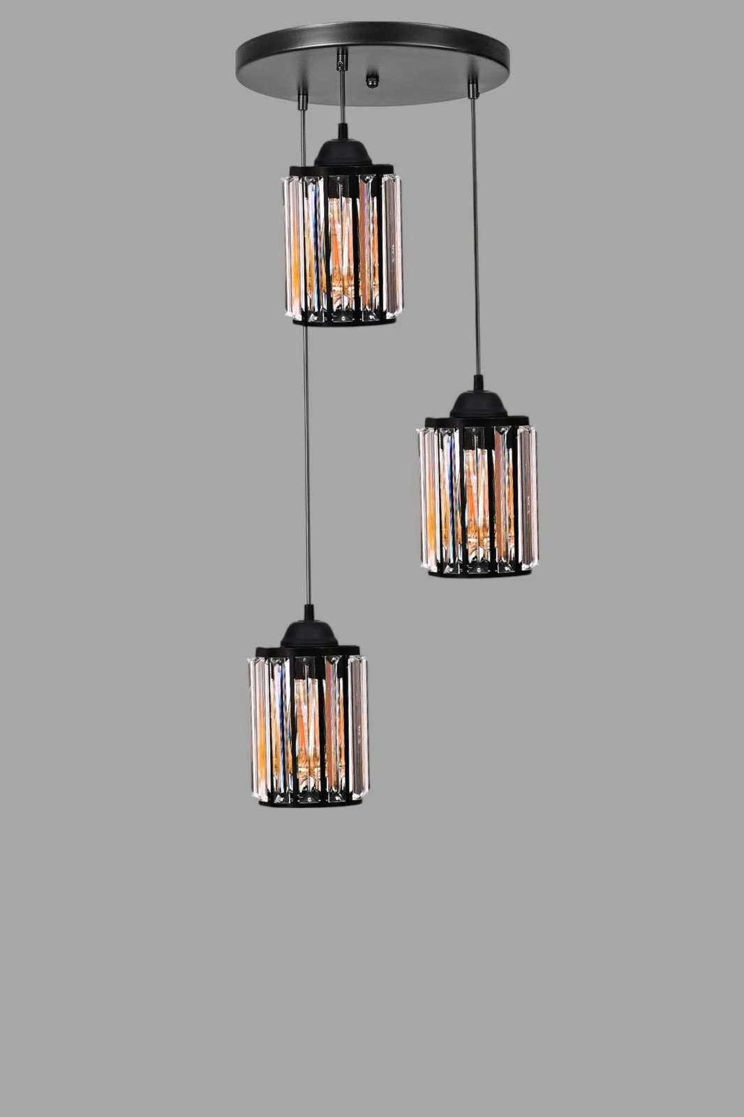 Llambë tavani Opviq, e zezë, 9040-3