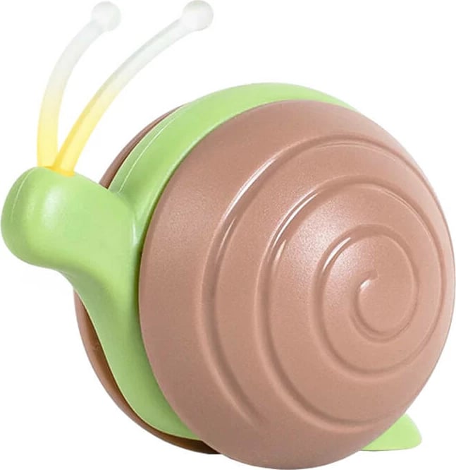 Lodër interaktive për mace Cheerble Wicked Snail, CWJ02, kafe