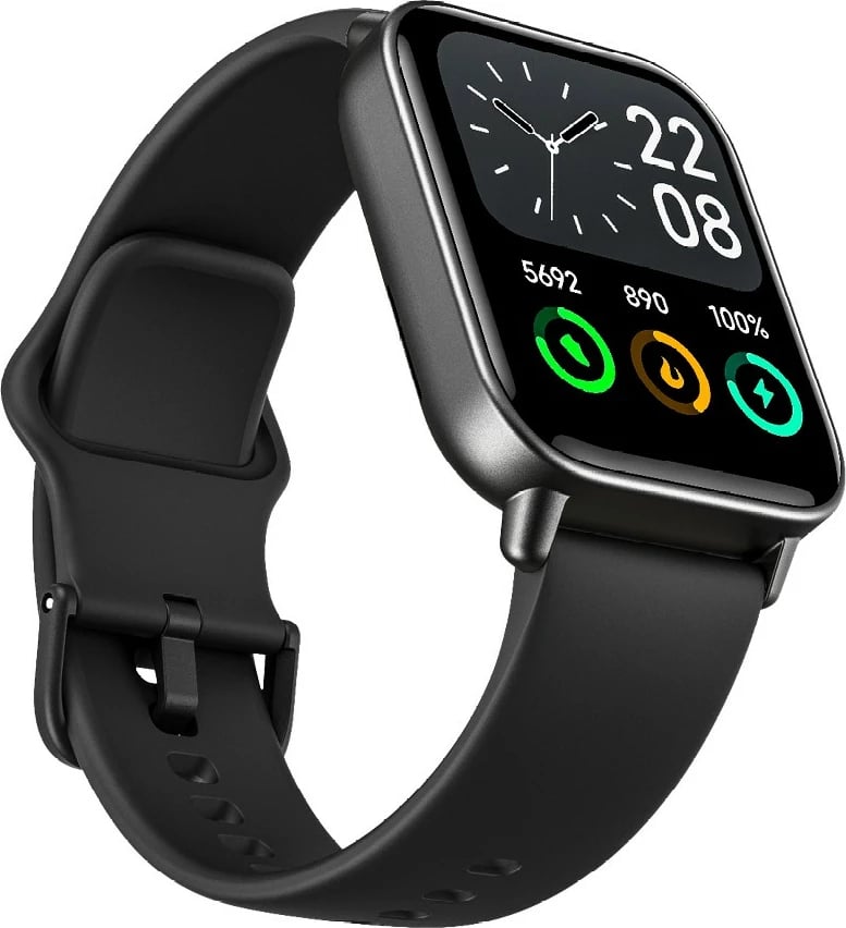 Smartwatch Beafon 101, GPS, 1.8", 300 mAh, IP68, Ngjyrë e zezë-gri