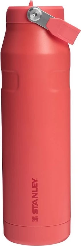 Shishe termike Stanley IceFlow Flip Straw 1.06L, rozë