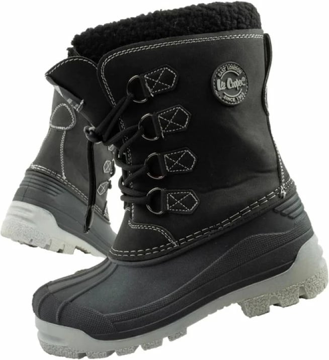 Çizme dimri për djem Lee Cooper, të zeza