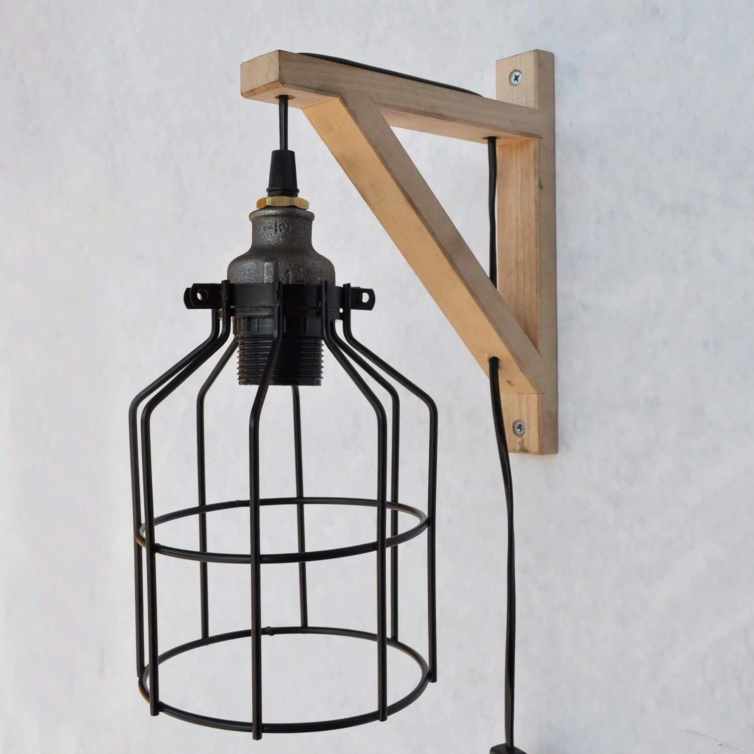 Llambë muri Opviq, Pp127, ngjyrë e zezë