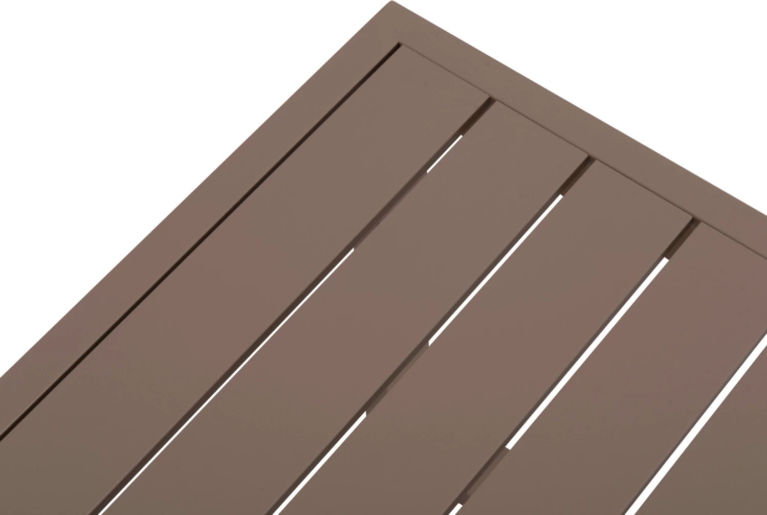 Tavolinë anësore për shezlong, alumin, ngjyrë kapuçino, SENTRY FH6275.04, 87x43.5x45cm