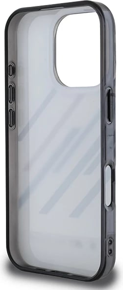 Mbështjellës BMW Motorsport IML Random Stripes për iPhone 16 Pro, Gri