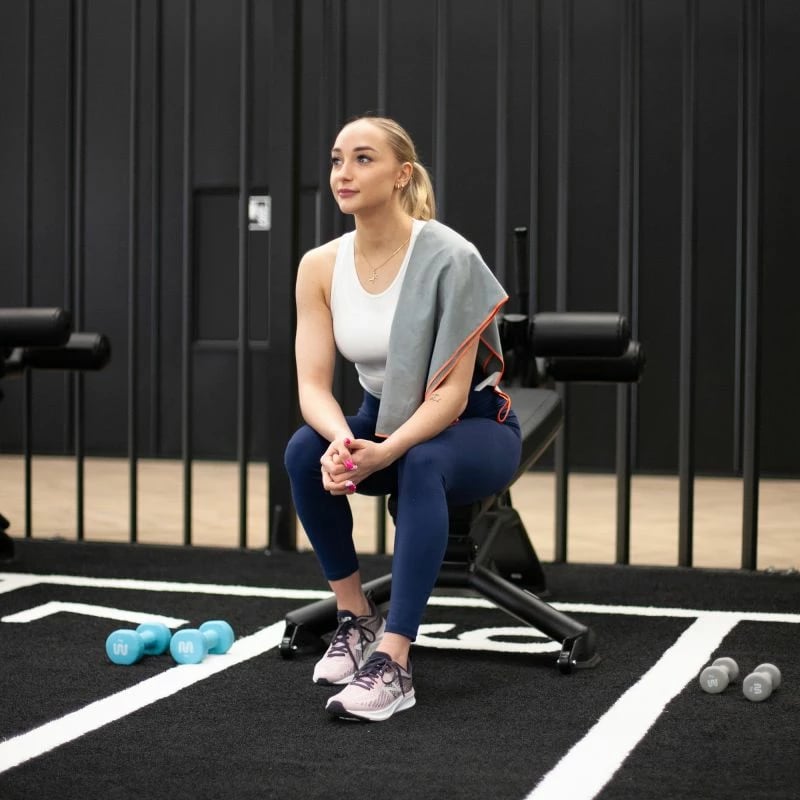 Peshqir Meteor, gri, madhësia M