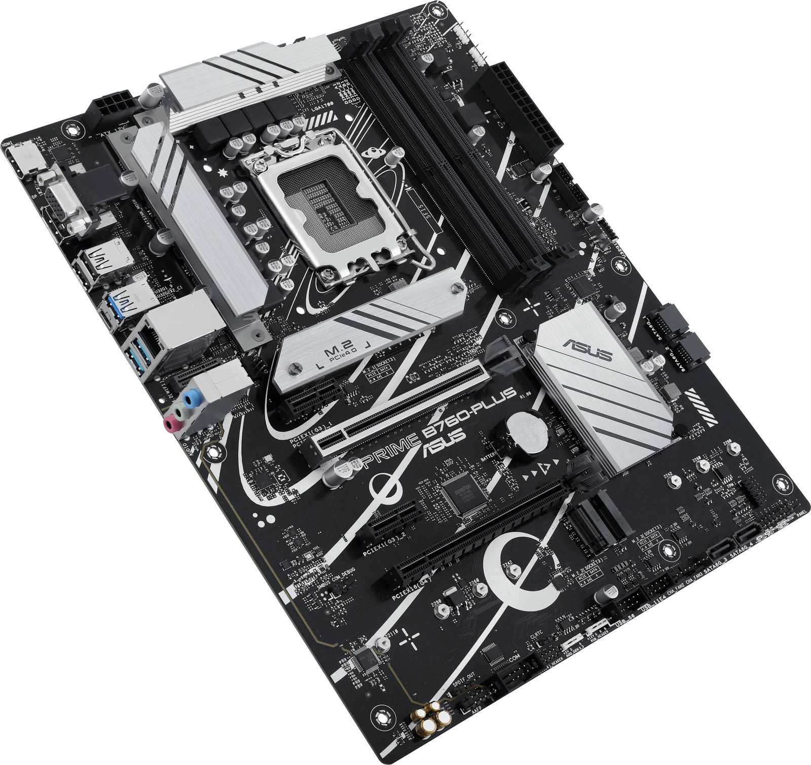 Pllakë amë ASUS PRIME B760-PLUS, Intel, LGA 1700, DDR5-SDRAM, 192 GB