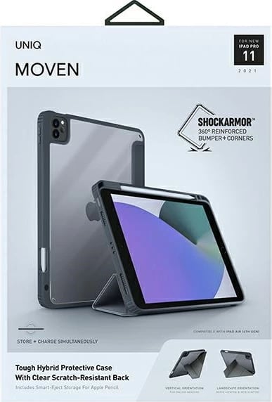 Mbështjellës UNIQ Moven për iPad Pro 11" (2021/2020), Gri