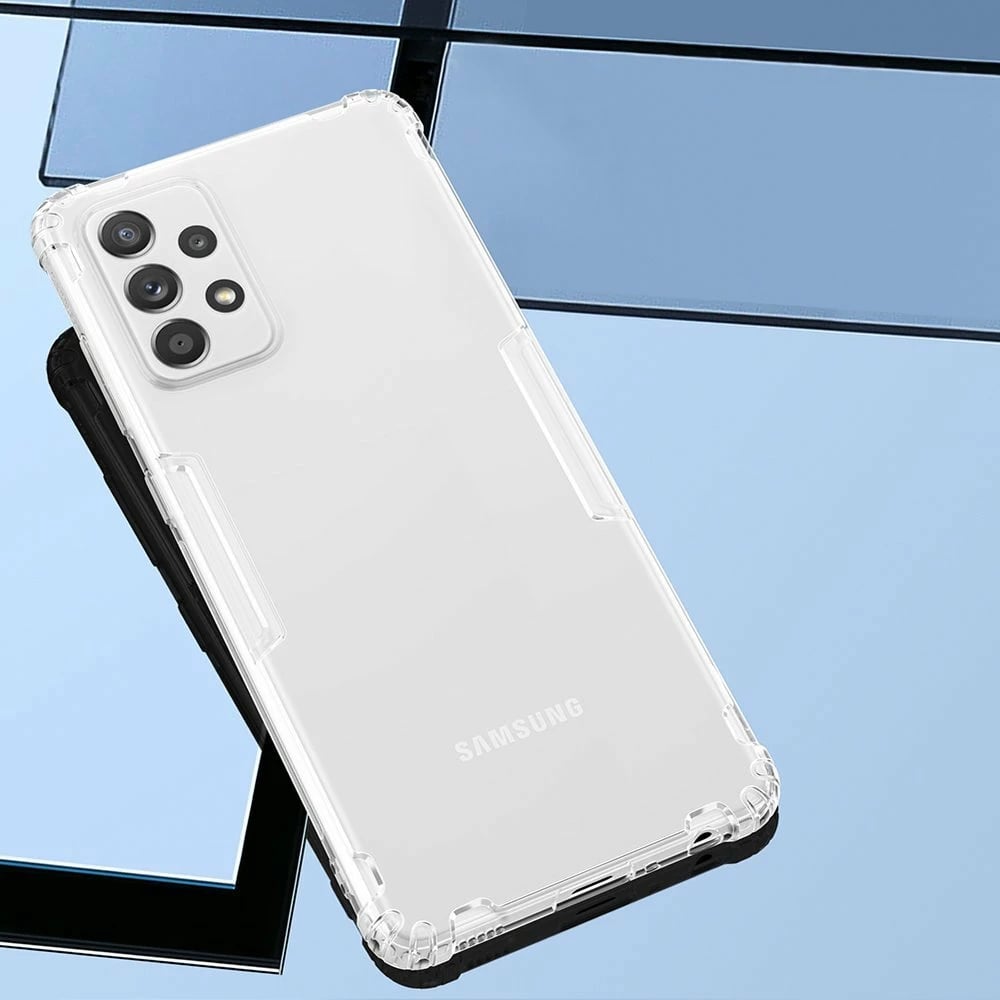 Mbështjellës Nillkin Nature gel për Samsung Galaxy A72, transparent