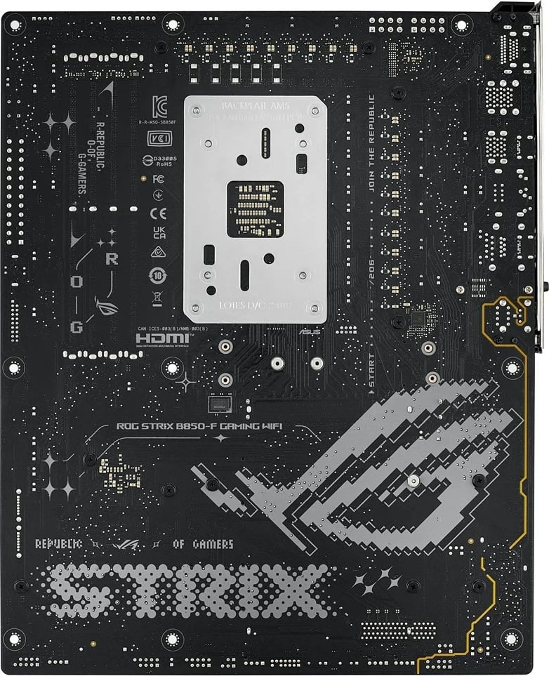 Pllakë amë ASUS ROG STRIX B850-F GAMING WIFI, Socket AM5, ATX, E zezë