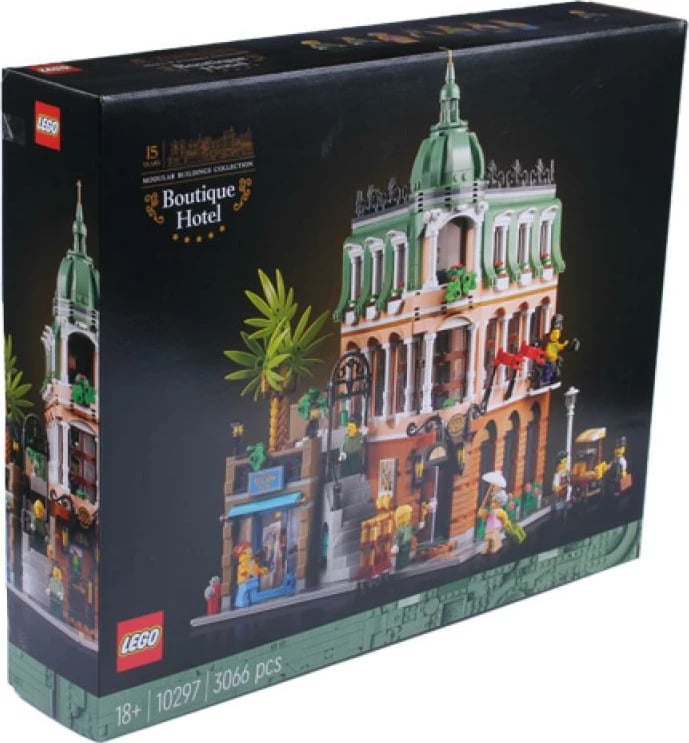 Set LEGO Creator Expert Boutique Hotel 10297, 3066 pjesë, 18+