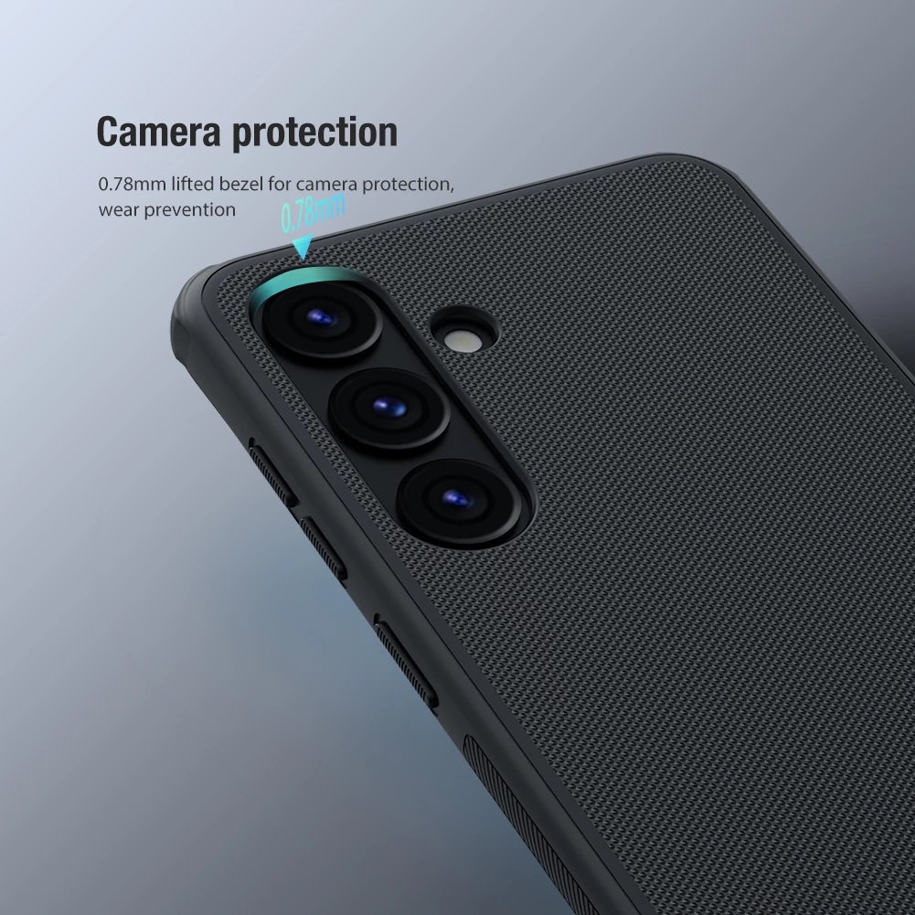 Mbështjellës Nillkin Super Frosted Shield Pro për Samsung Galaxy S24+, i zi