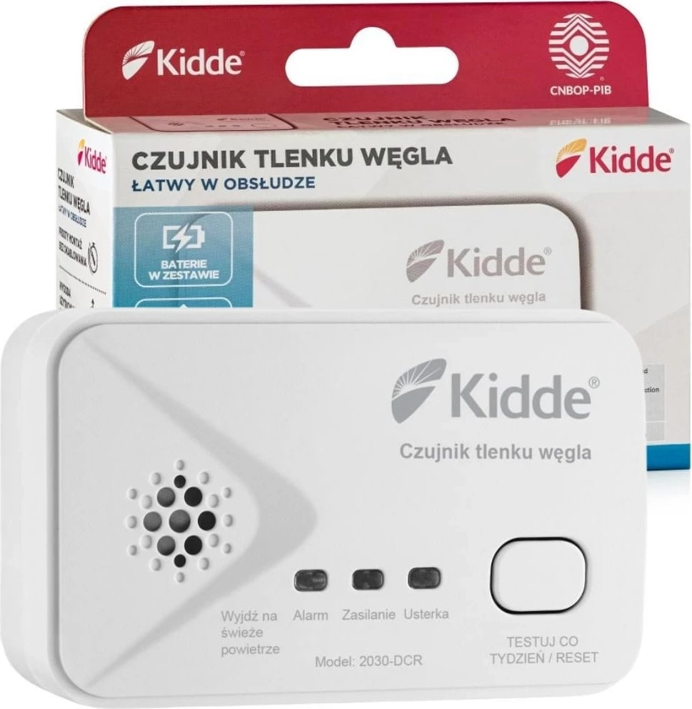 Detektor monoksidi Kidde 2030-DCR, i bardhë
