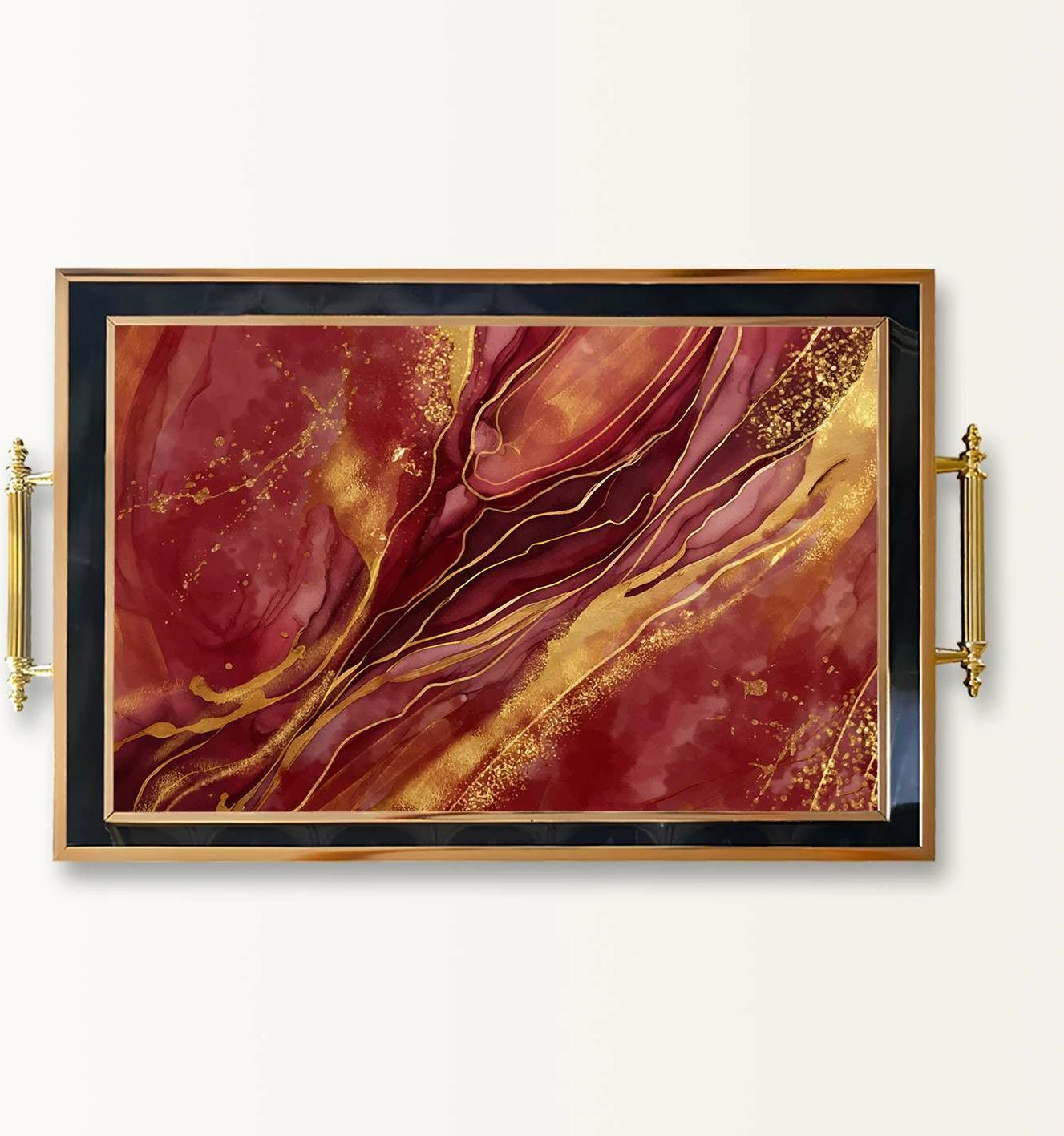 Tabaka dekorative prej qelqi, dizajn Aberto, TPA10021, shumëngjyrëshe Tabaka dekorative prej qelqi, dizajn Aberto, TPA10021, shumëngjyrëshe