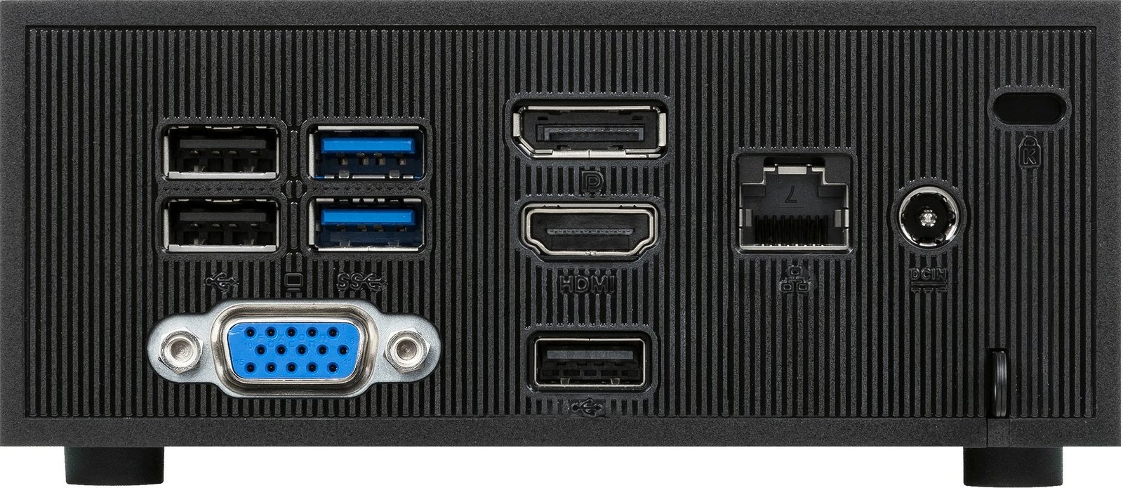 Mini PC barebone ASUS ExpertCenter PN42-BBN200MV, Ethernet LAN, Wi-Fi 6, 65 W, e zezë