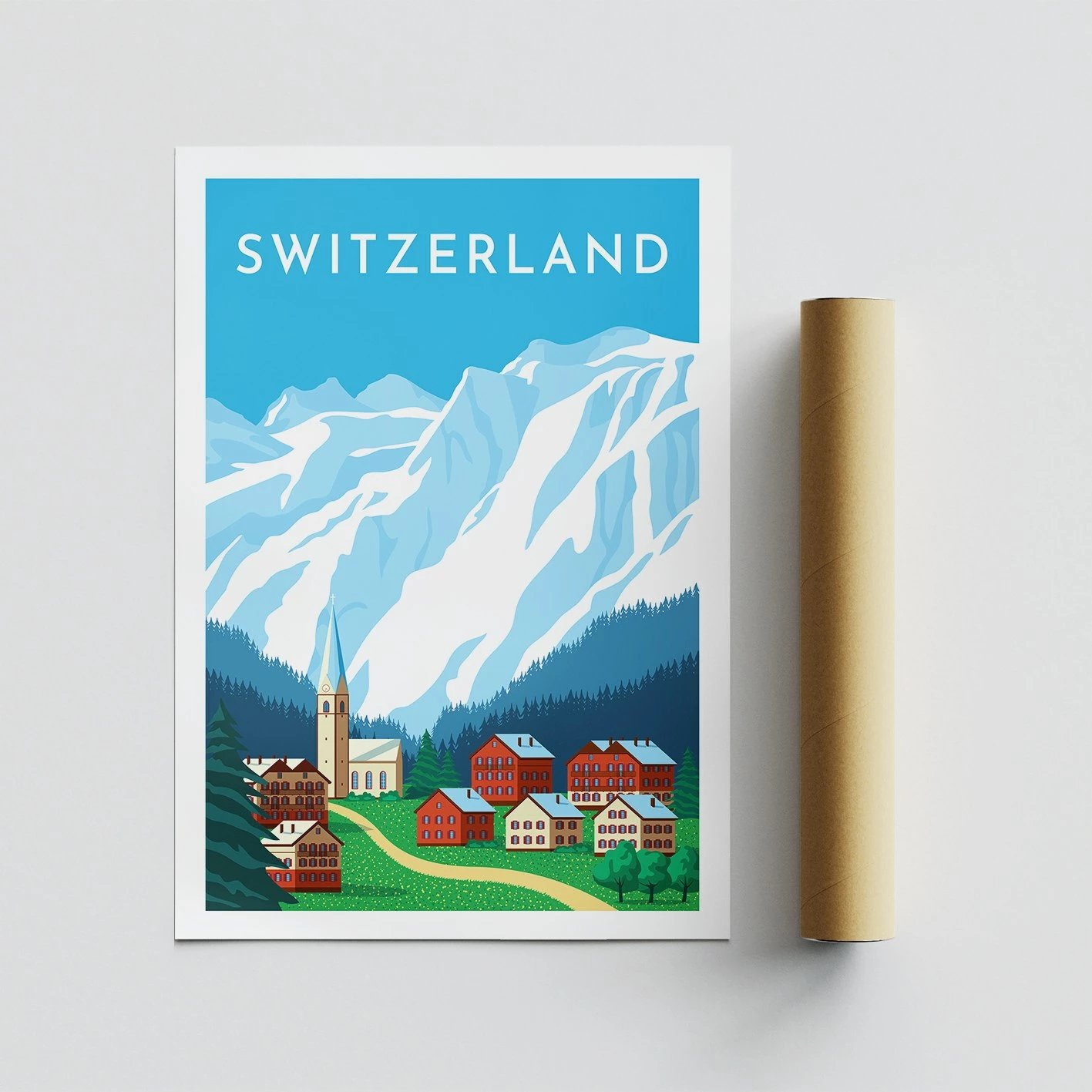 Poster A3, Zvicra - 1989, shumëngjyrësh