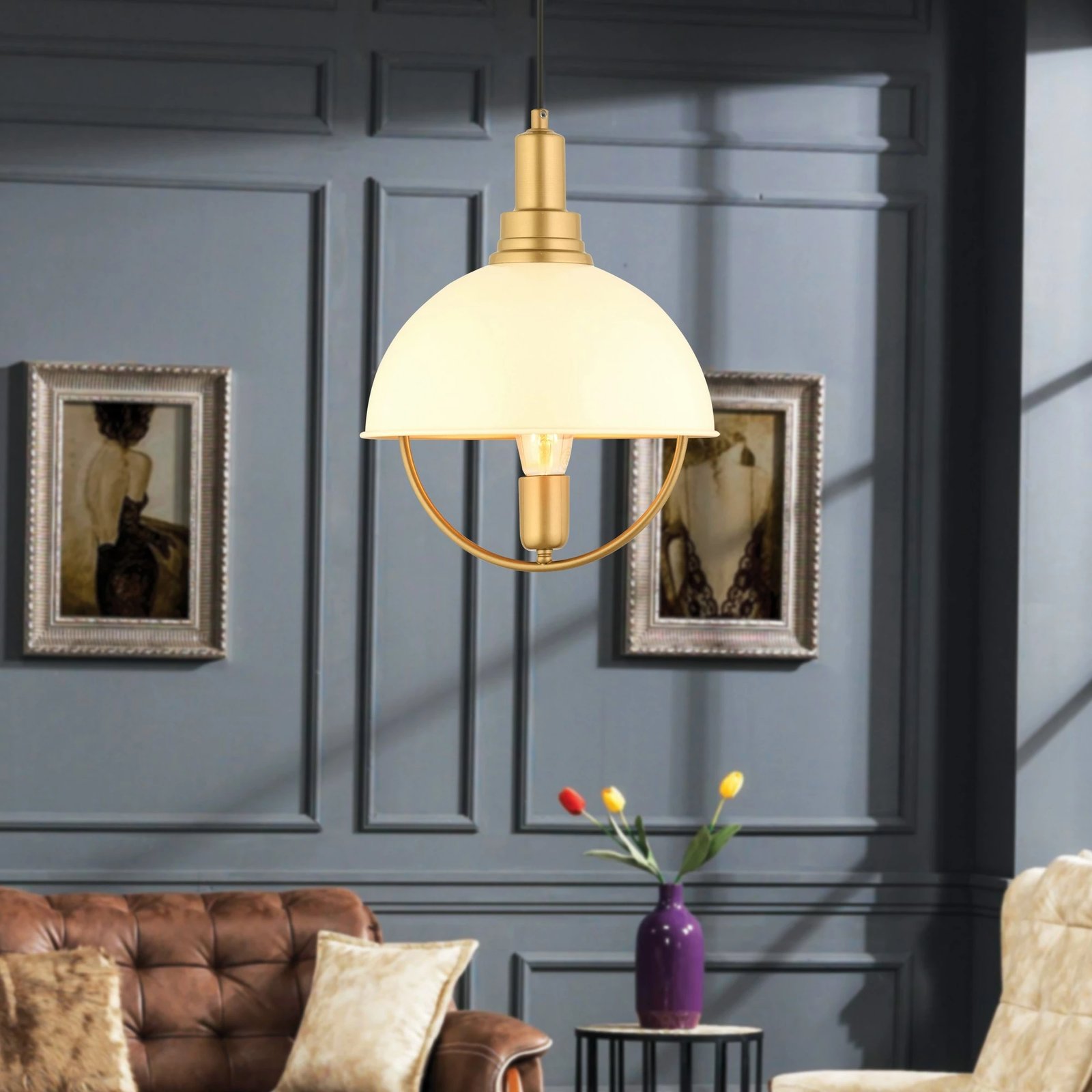 Llambë tavani Opviq, e bardhë, YM-1 BY