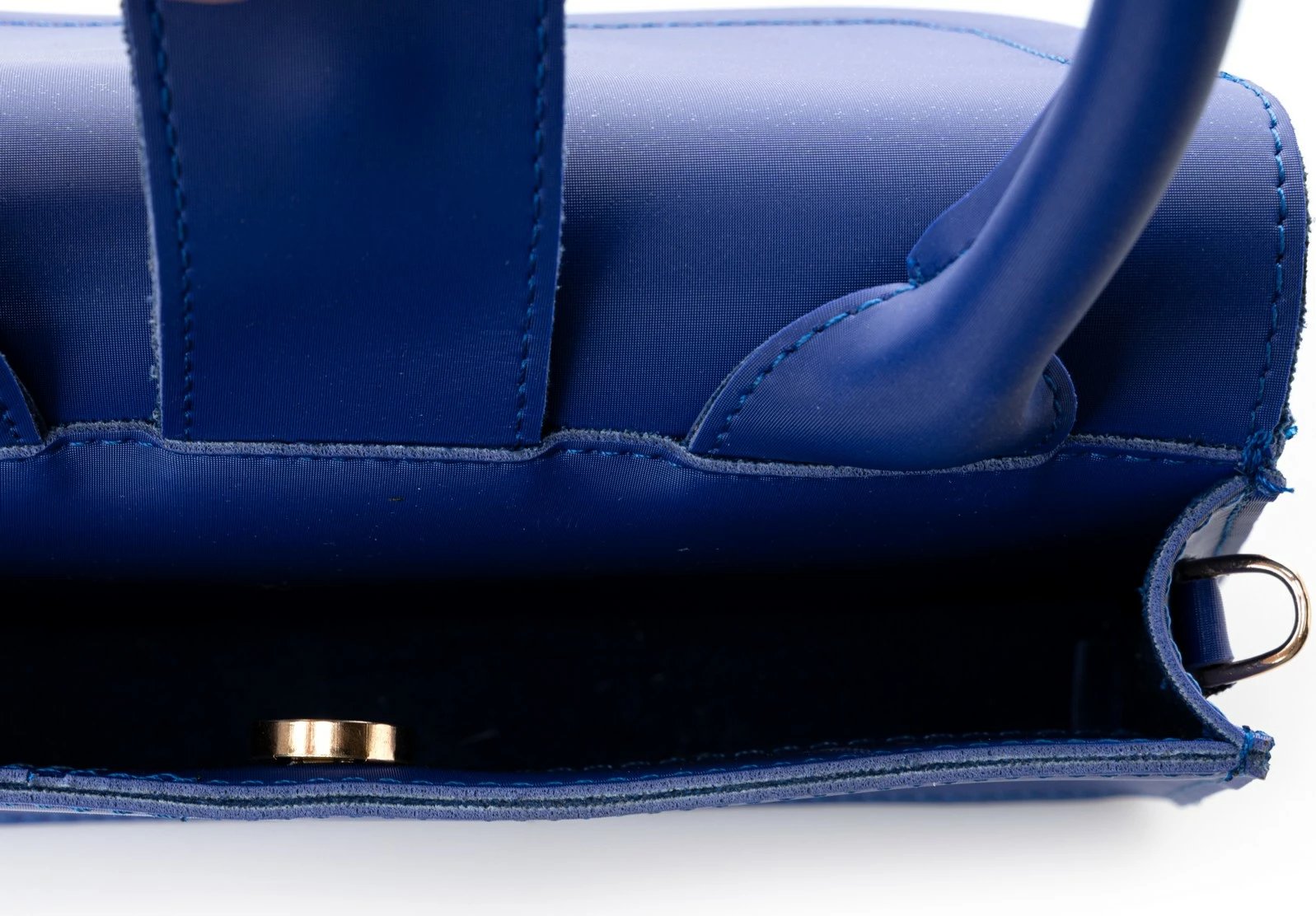 Çantë dore Lucky Bees, ngjyrë sax blue, 26x7x16cm
