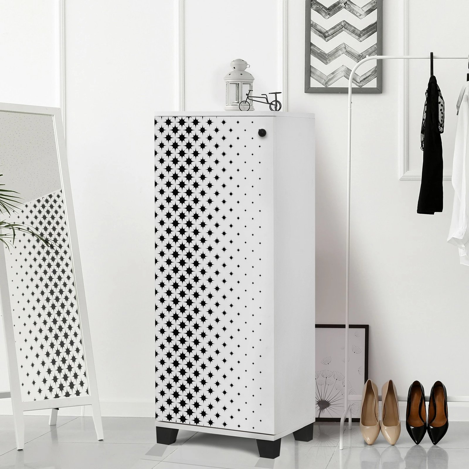 Dollap këpucësh Hanah Home, Filinta 804, bardhë