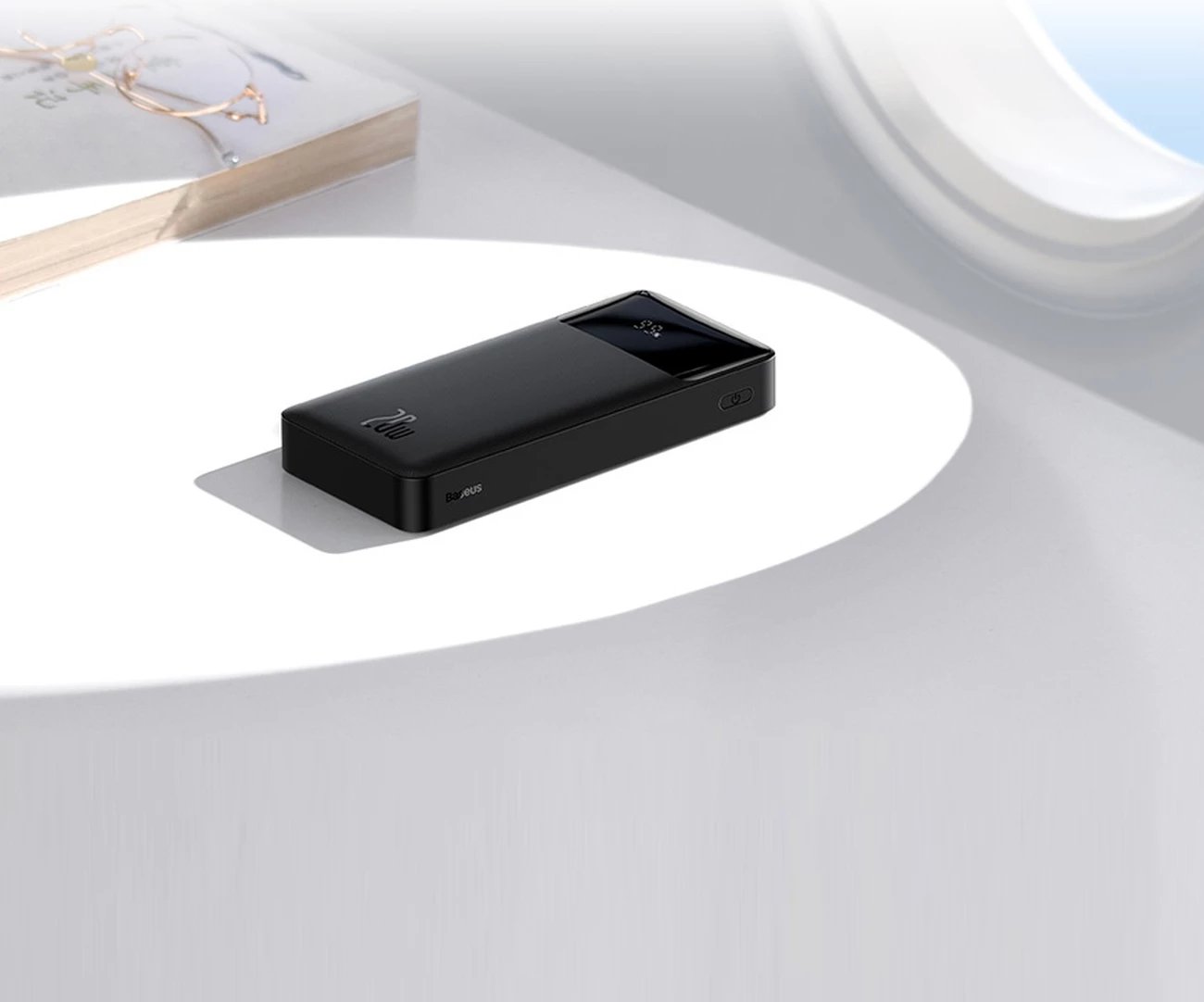 Powerbank Baseus Bipow 10000mAh 20W, i zi, me kabllo USB-A në Micro USB 0.25m Powerbank Baseus Bipow 10000mAh 20W, i zi, me kabllo USB-A në Micro USB 0.25m