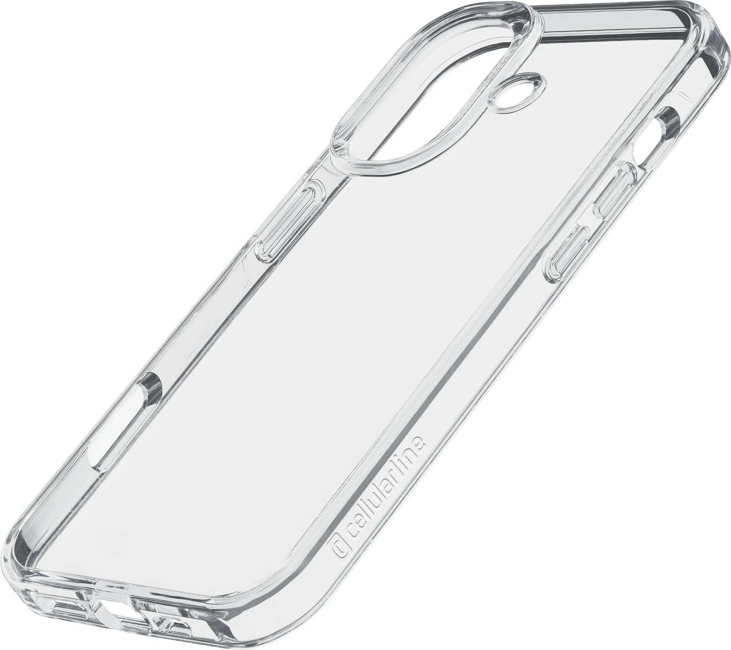 Mbështjellës Cellular Line Become Eco Case për iPhone 16 Plus, transparent