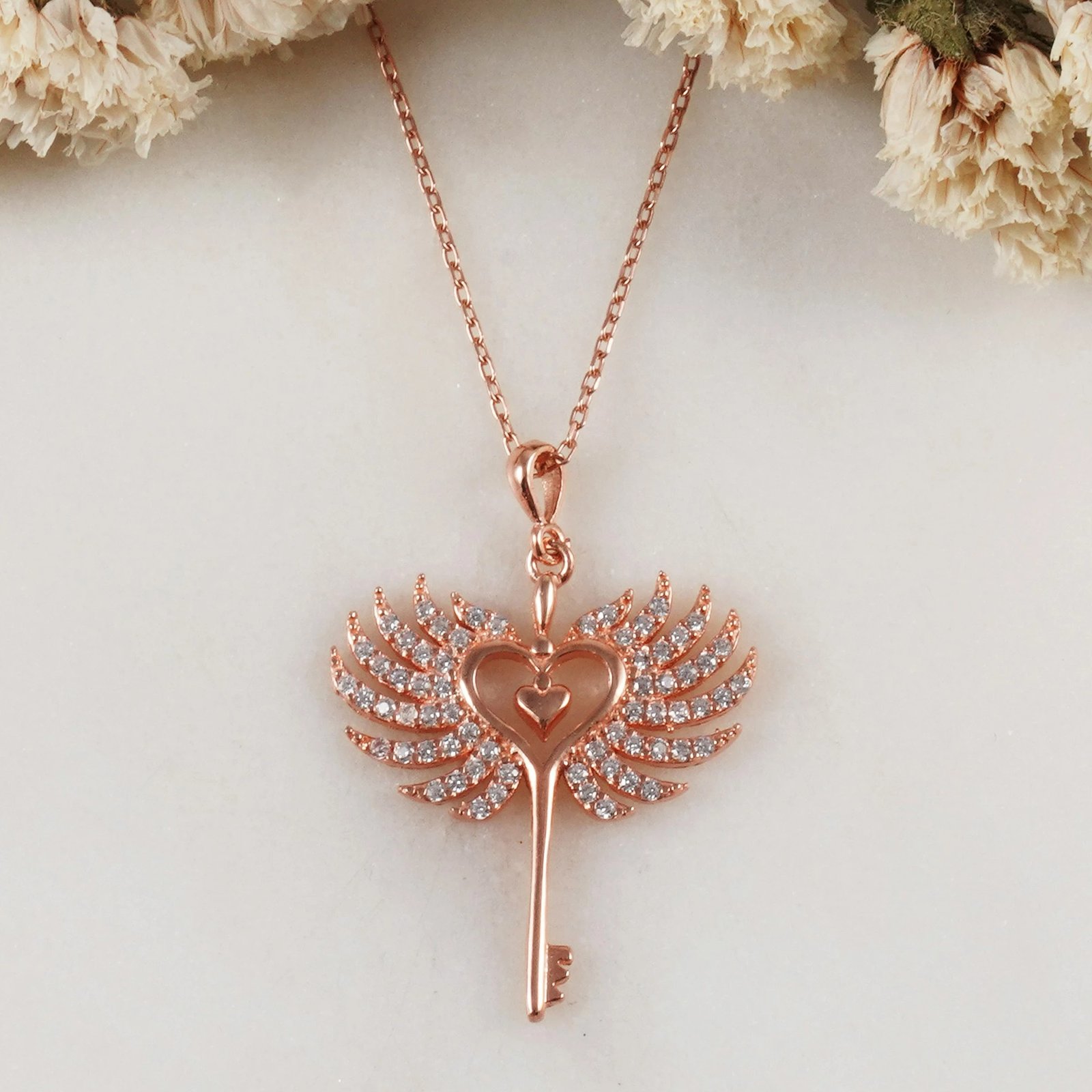 Varëse argjendi ngjyrë rozë gold Jumeon, 10900ROS