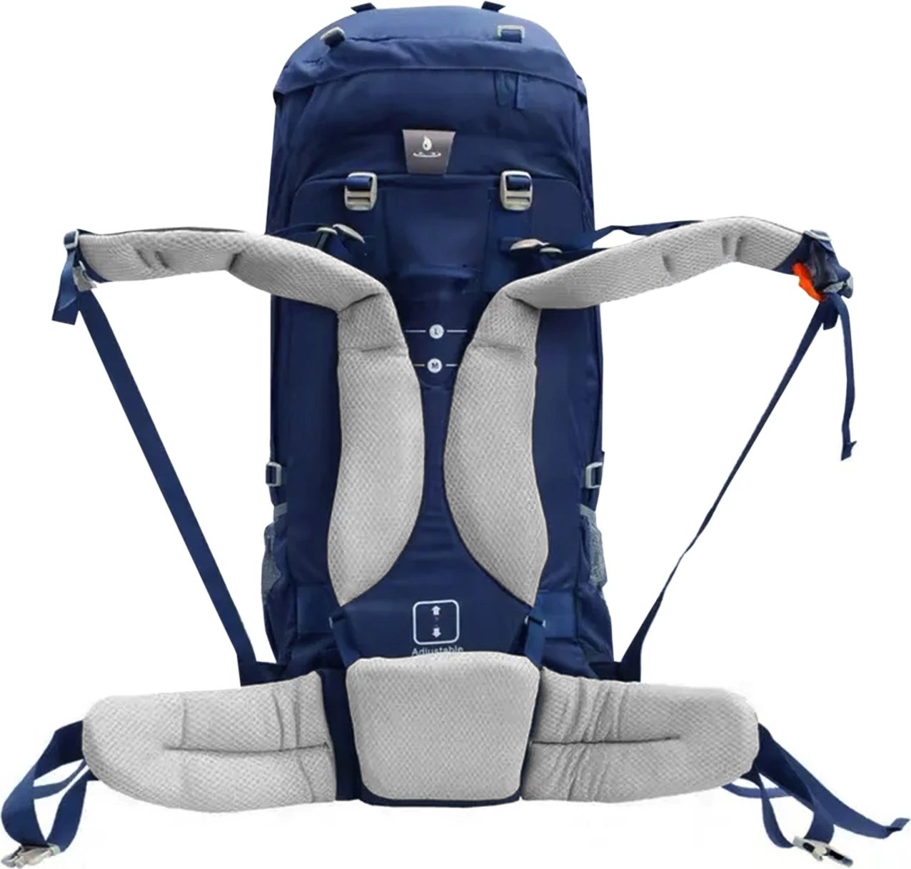 Çantë shpine hiking Acome unisex, blu Çantë shpine hiking Acome unisex, blu
