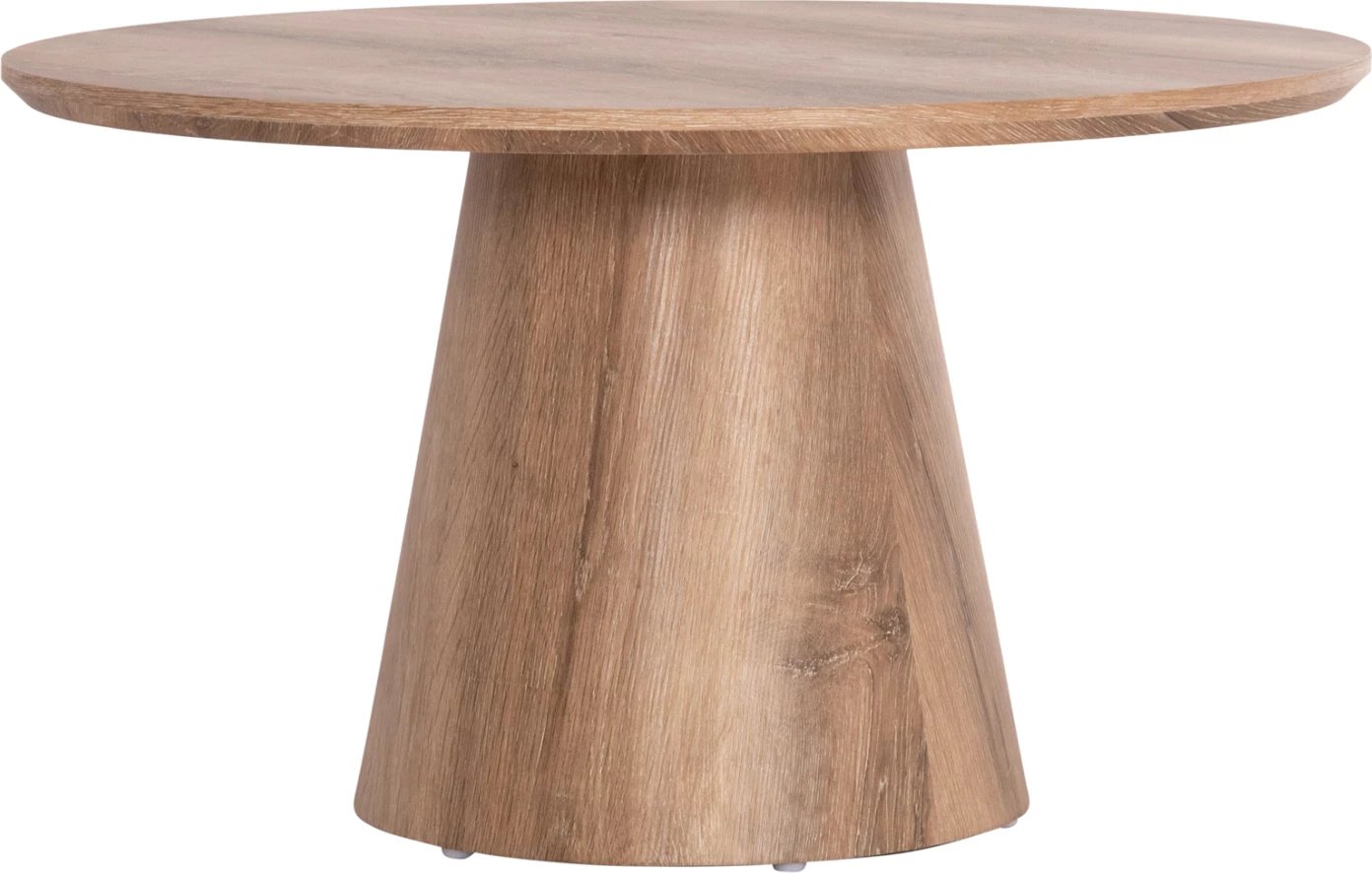 Tavolinë kafeje KARAN FH18028 MDF ngjyrë druri natyrale Φ80x45,5Hcm.