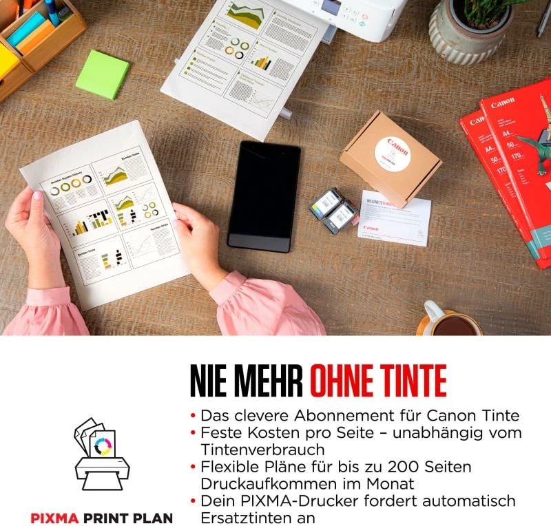 Printer multifunksional, Canon PIXMA TS5351i 4462C106, inkjet 3‑në‑1, Wi‑Fi, A4, 4800x1200 DPI, e bardhë