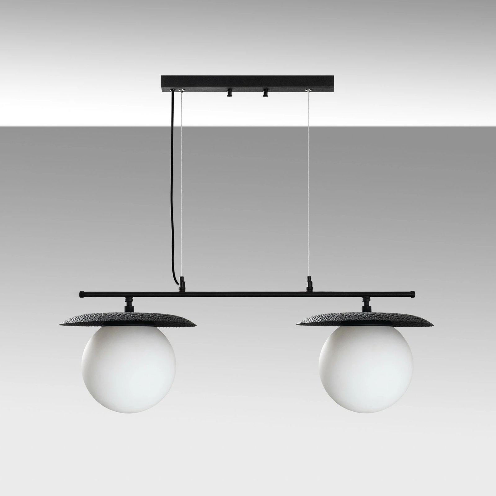 Llambë tavani Opviq, Anemon - 13813, ngjyrë e zezë