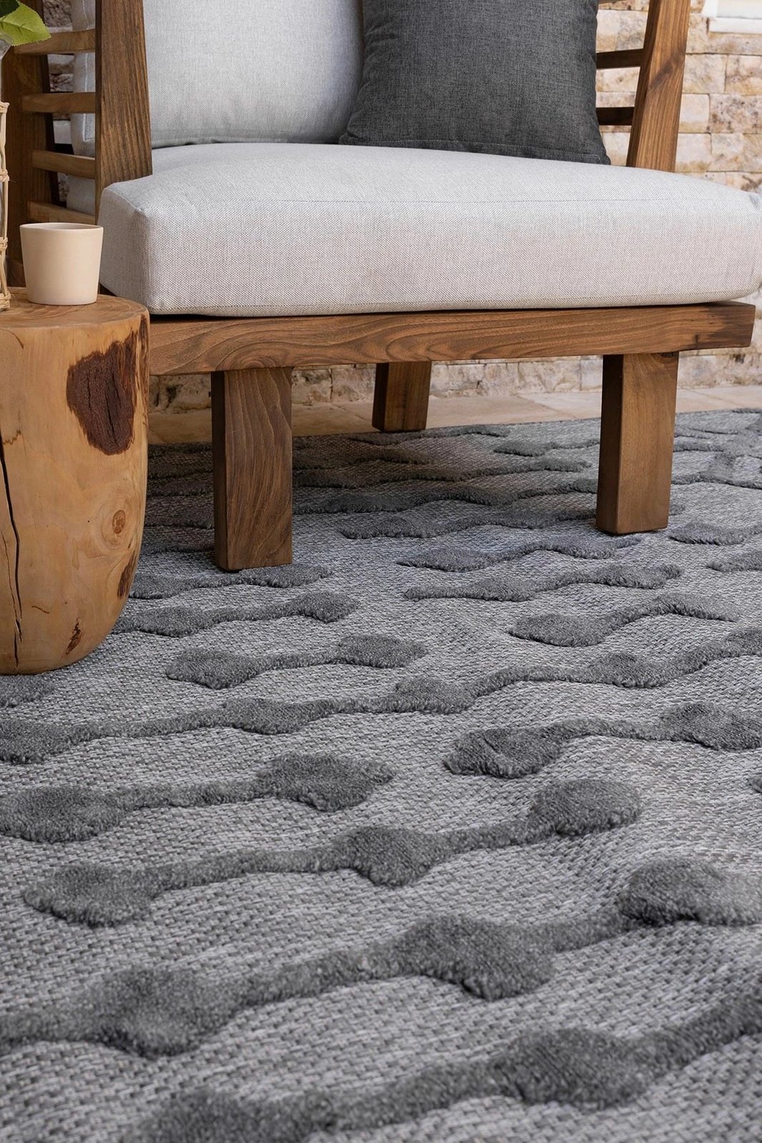 Qilim anthracite, 120x180cm, Conceptum Hypnose, 58388A