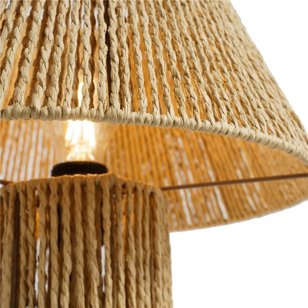 Llambë tavoline NEXT, rattan H30xØ35cm
