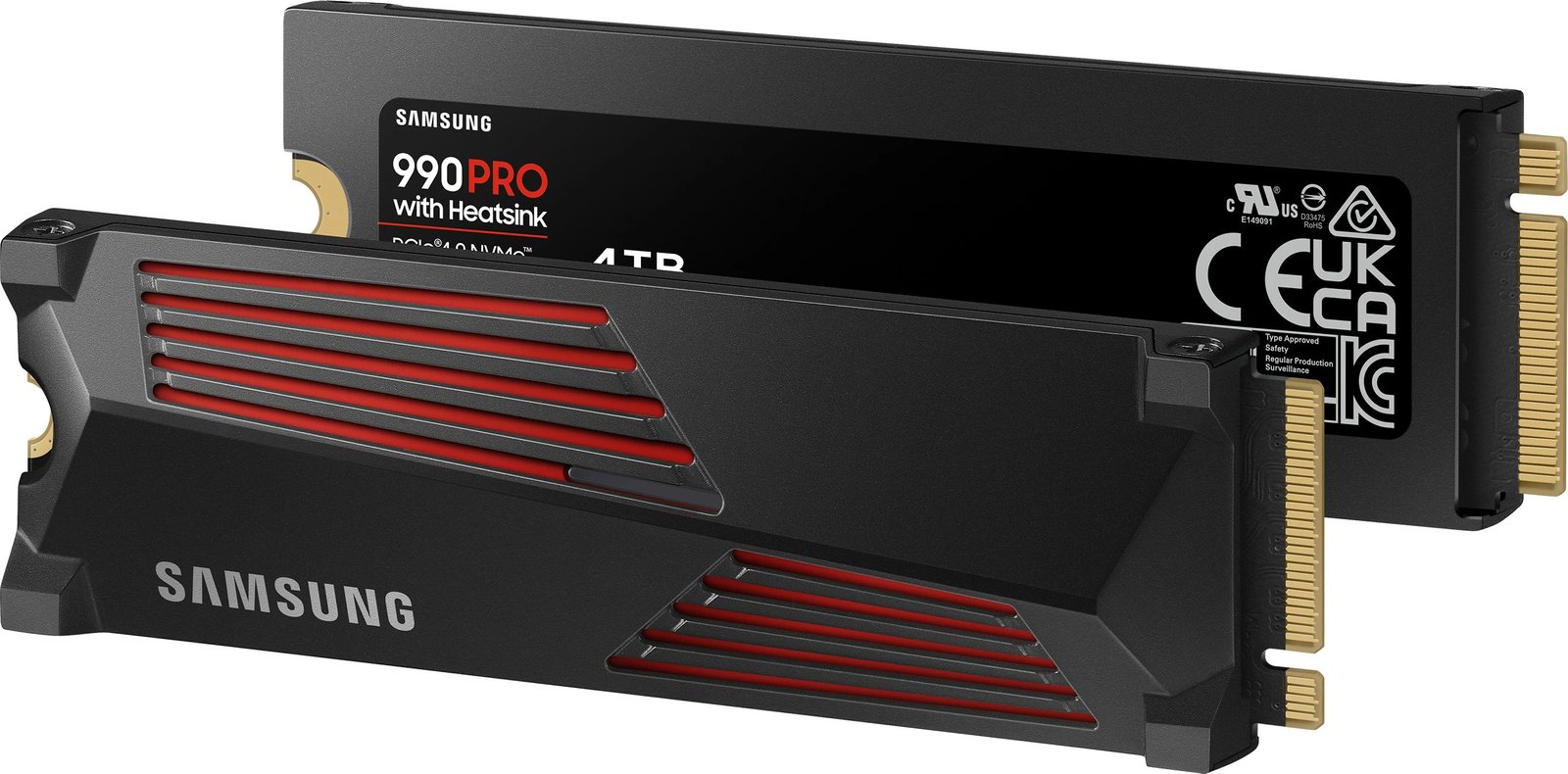 SSD Samsung 990 Pro, 4 TB, M.2, 7450 MB/s