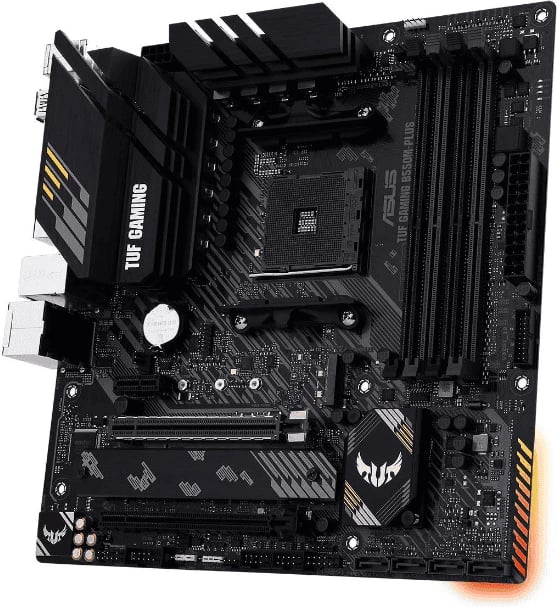 Pllakë amë, Asus, TUF GAMING B550M-PLUS (90MB14A0-M0EAY0), mATX, chipset B550, socket AM4, e zezë