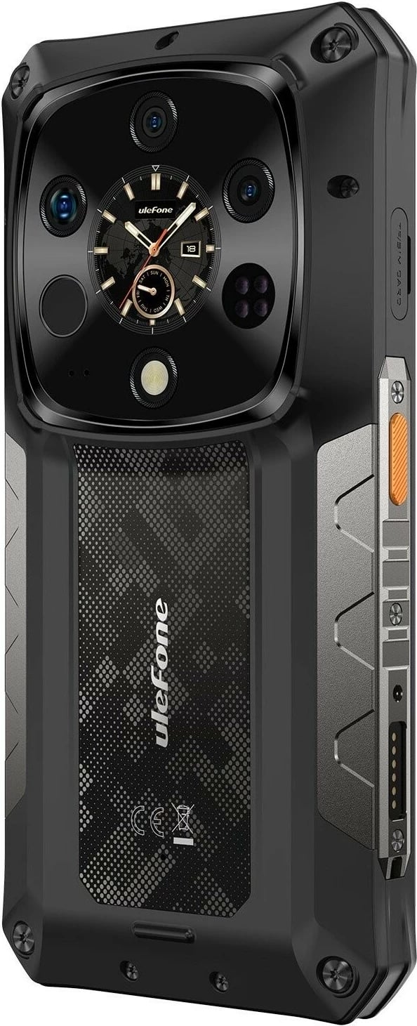 Celular Ulefone Armor 28 Ultra Thermal 5G, 16GB RAM, 1TB, e zezë
